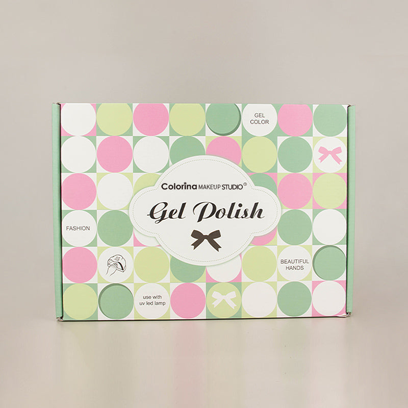 Colorina gel semipermanente set 60 colores 7 ml