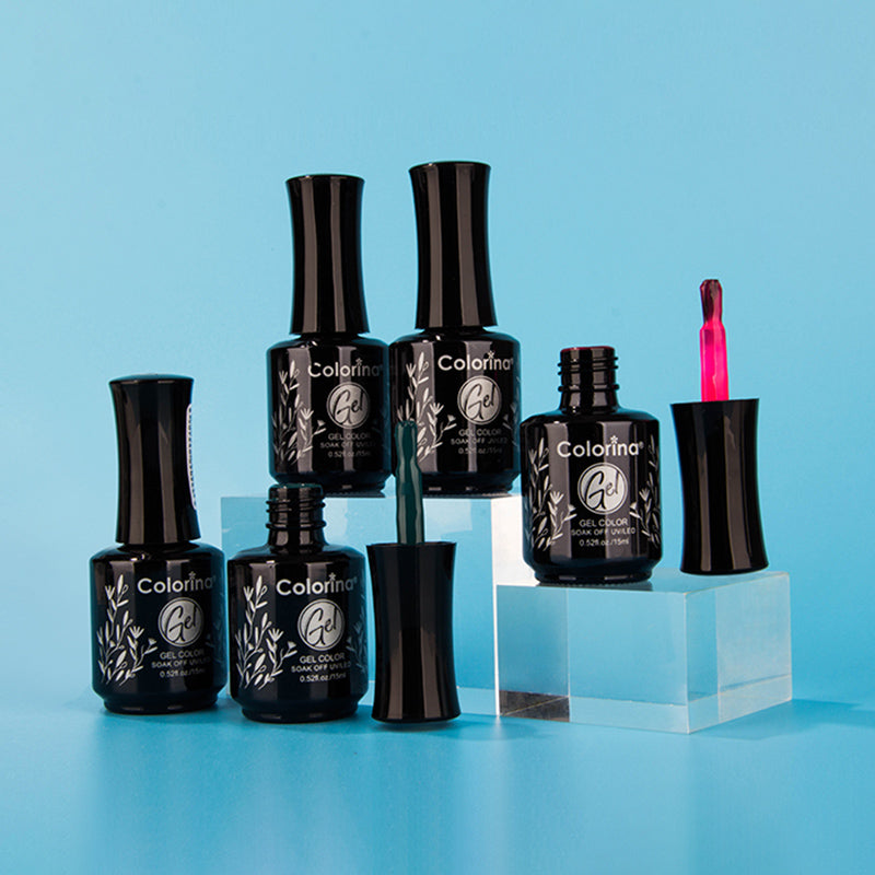 Colorina gel semipermanente set 48 colores 15 ml