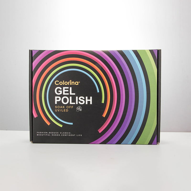 Colorina gel semipermanente set 60 colores 7 ml