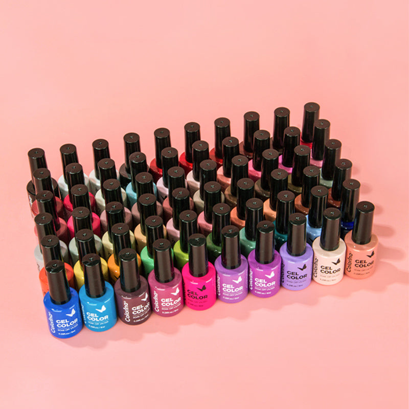 Colorina gel semipermanente set 60 colores 8 ml