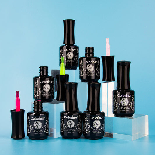 Colorina gel semipermanente set 48 colores 15 ml