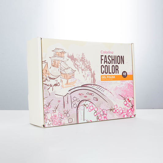 Colorina gel semipermanente set 48 colores 15 ml