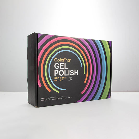 Colorina gel semipermanente set 60 colores 7 ml