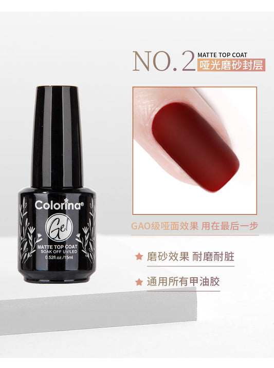 Colorina top coat matte 15 ml